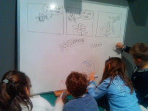 Acabamos de despertar a la fiera: la afición a dibujar ventanas, viñetas, bocadillos…